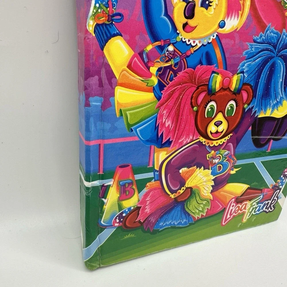VTG Lisa Frank Cheerleader Bears Diary‎ Journal 90's